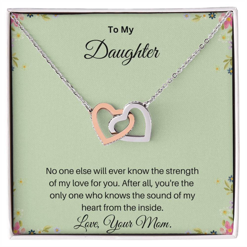 - Interlocking Hearts necklace