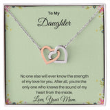 - Interlocking Hearts necklace