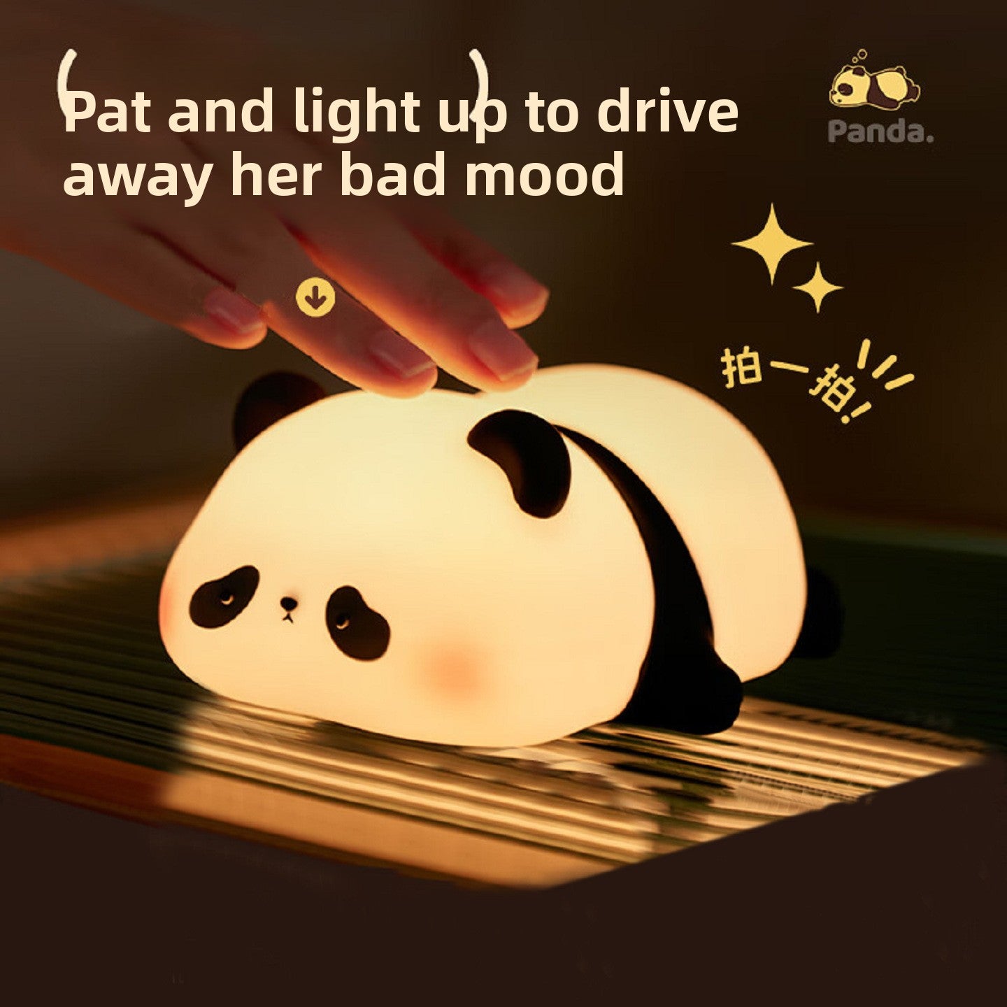 Cute Panda Night Light