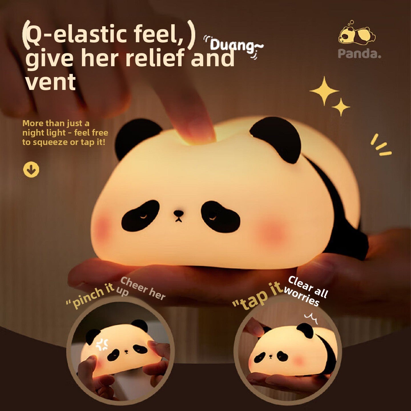 Cute Panda Night Light