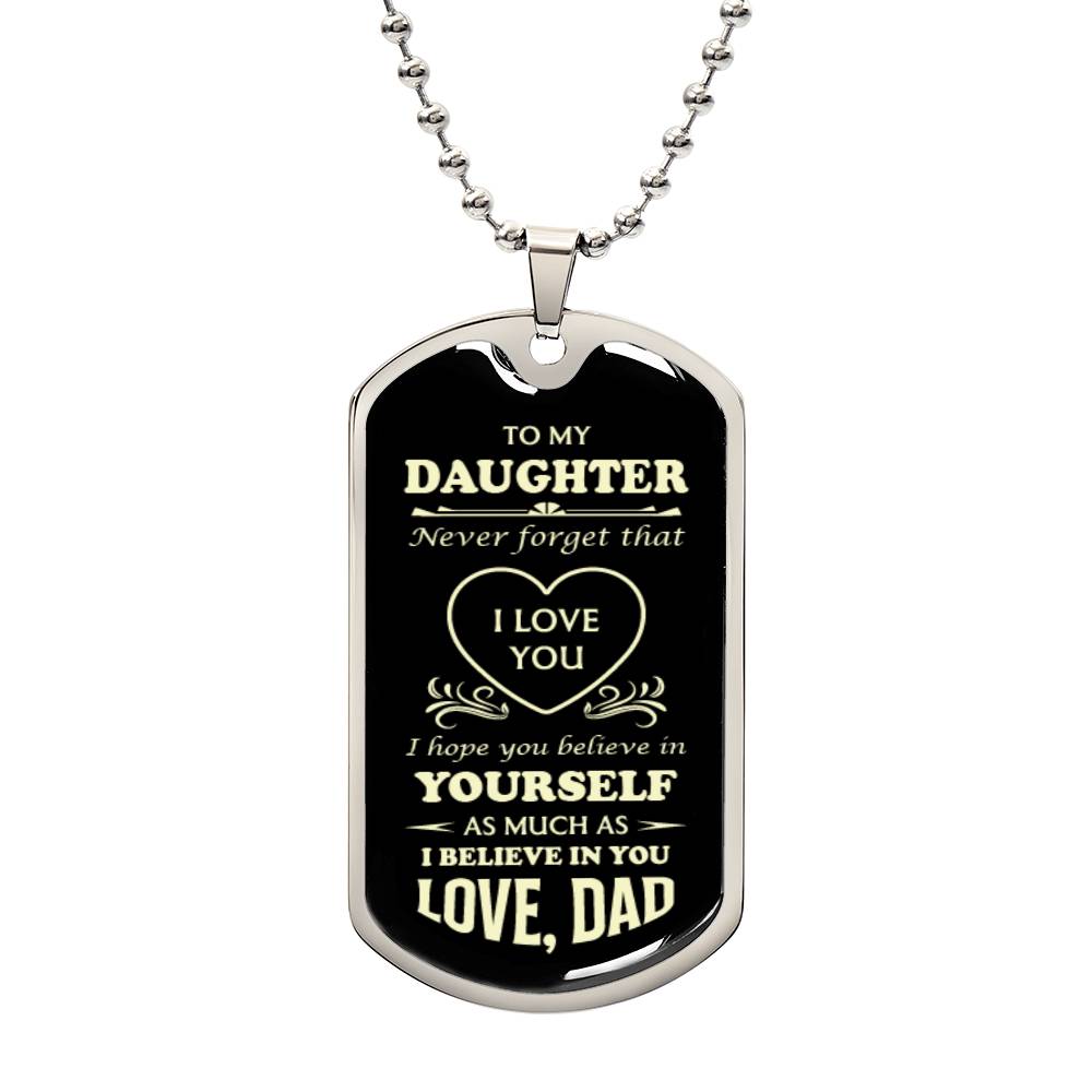 Dog Tags for Daughter