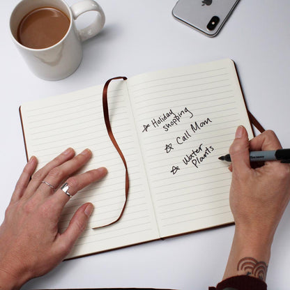 To My Wife I Will Love You Leather bound Journal for Women