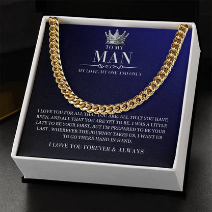 MAN Cuban link chain