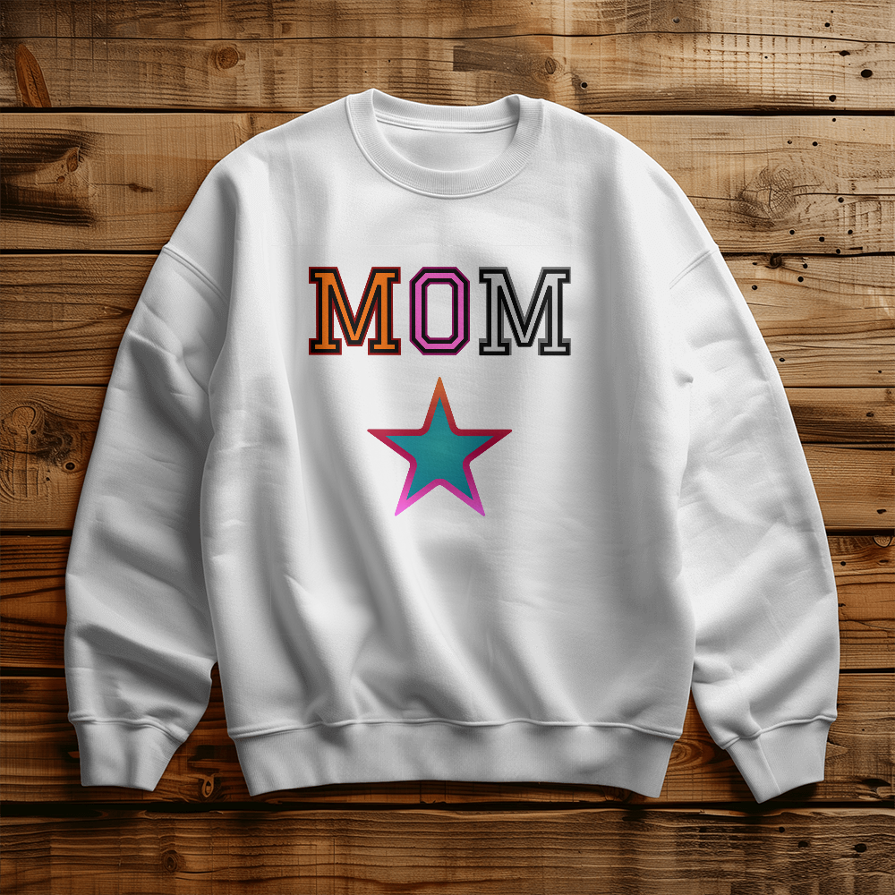 MOM Star  |  Crewneck Sweatshirt