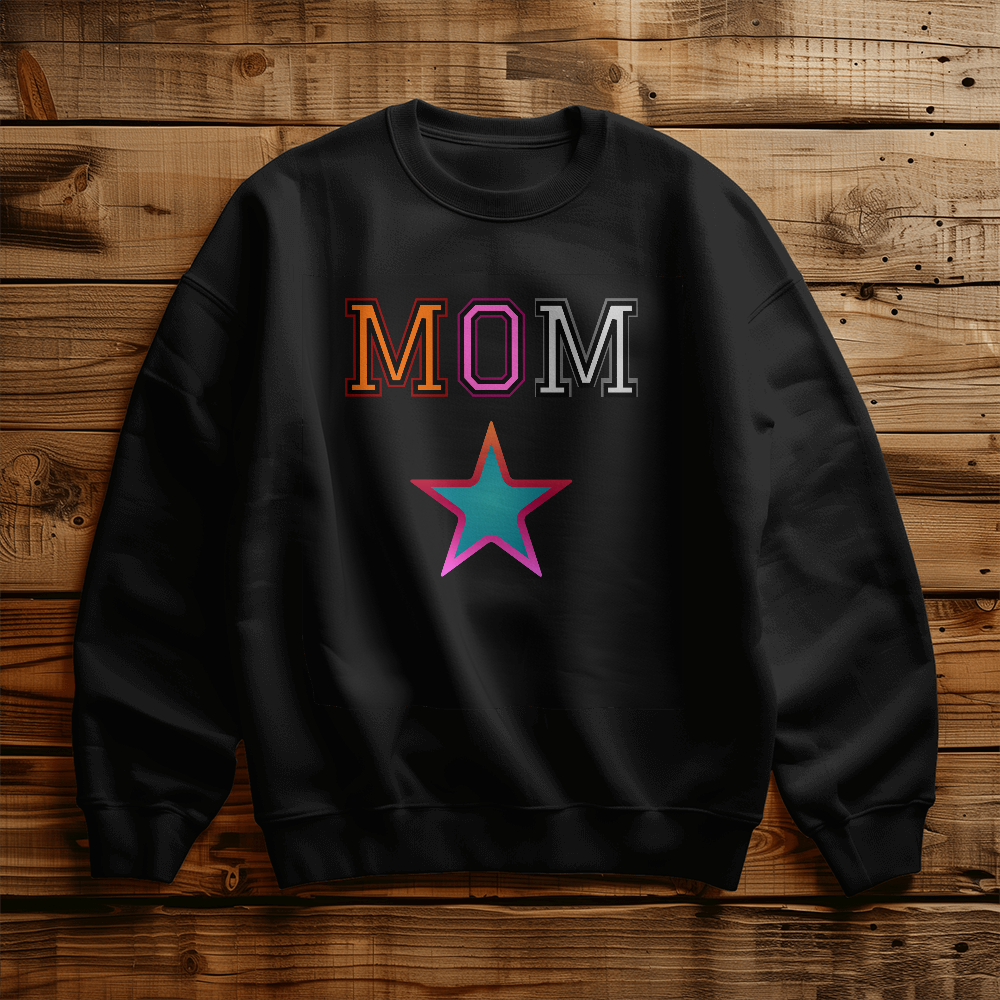 MOM Star  |  Crewneck Sweatshirt