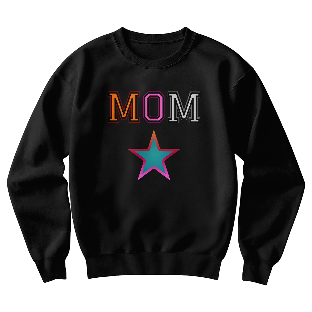 MOM Star  |  Crewneck Sweatshirt