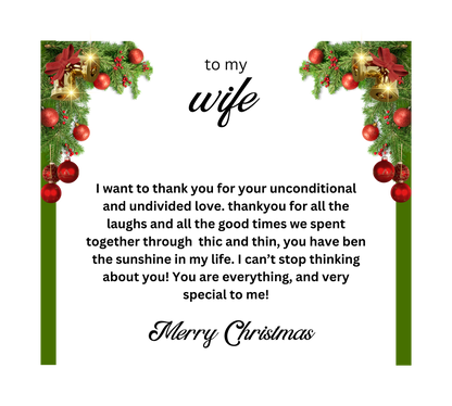 To my Wife | Square Acrylic Plaque